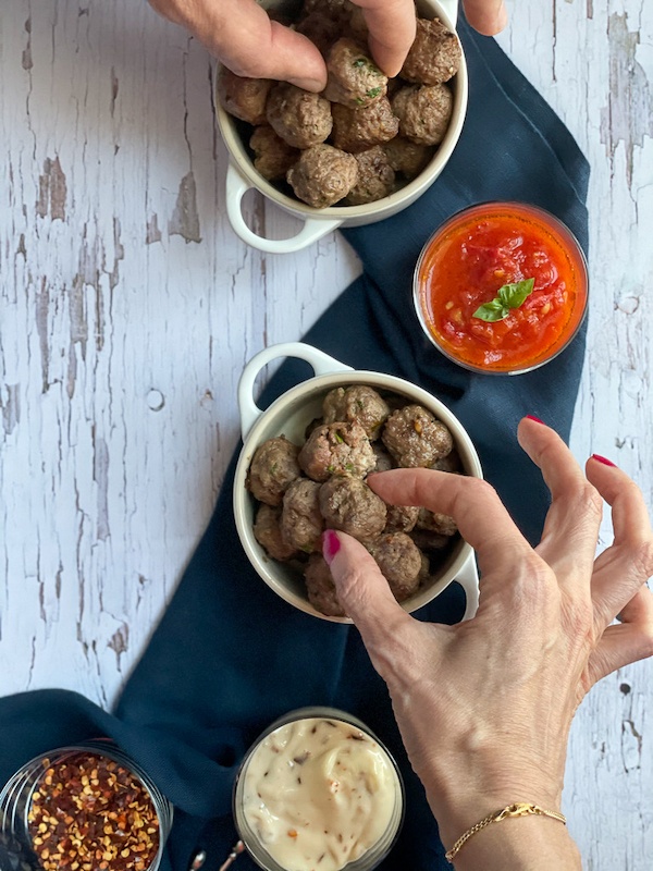 Italian beef meatballs 