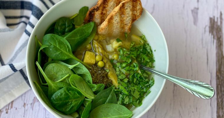 Green Detox Spring Soup