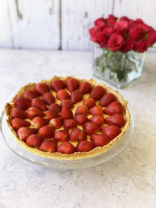 Strawberry Tart Mascarpone Cream Mother's Day