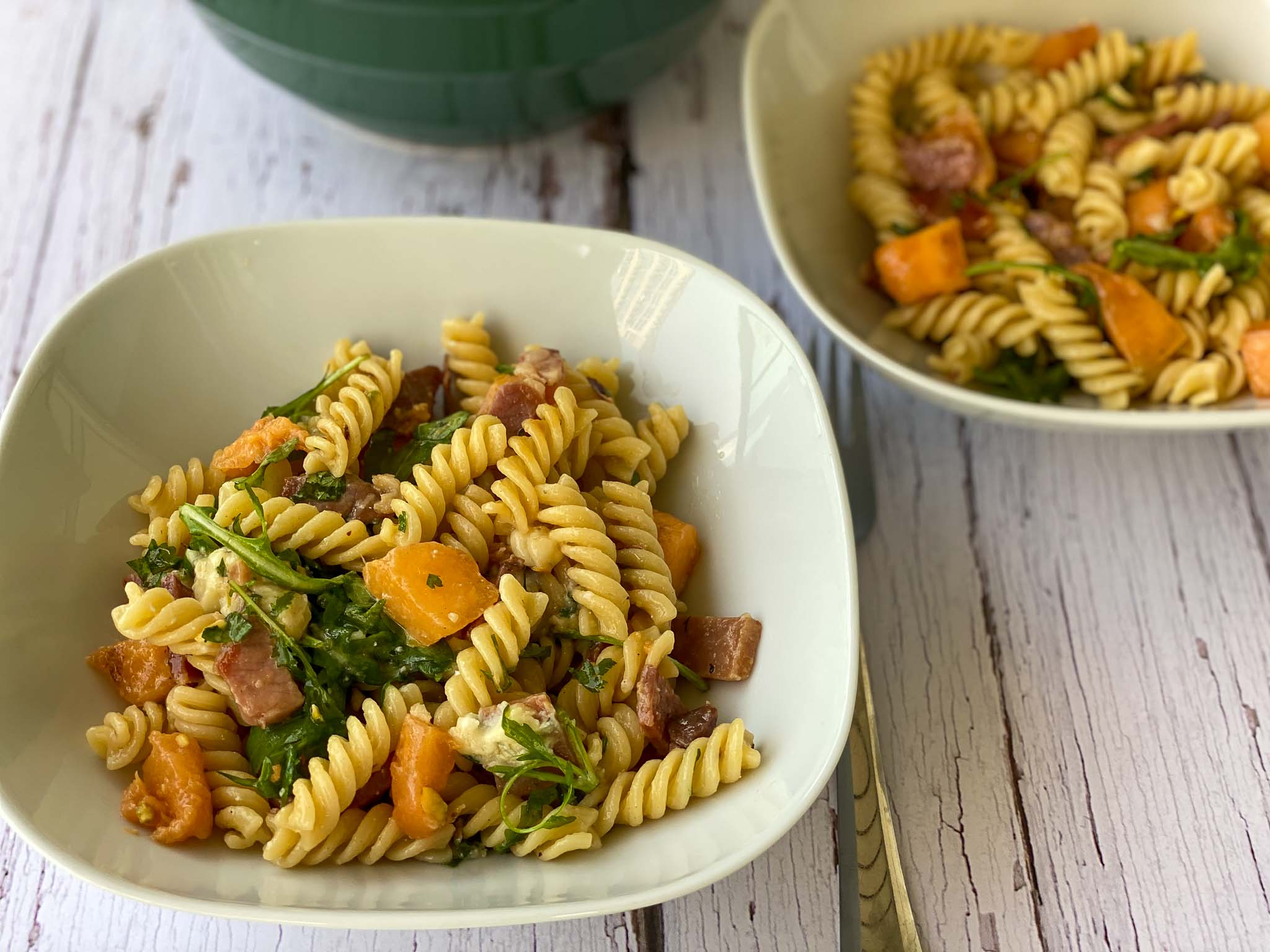 Pasta Salad in 2 plates