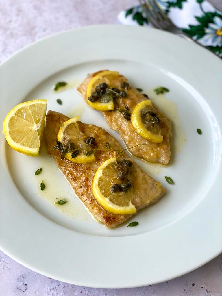 Classic Veal Piccata Recipe Final Step