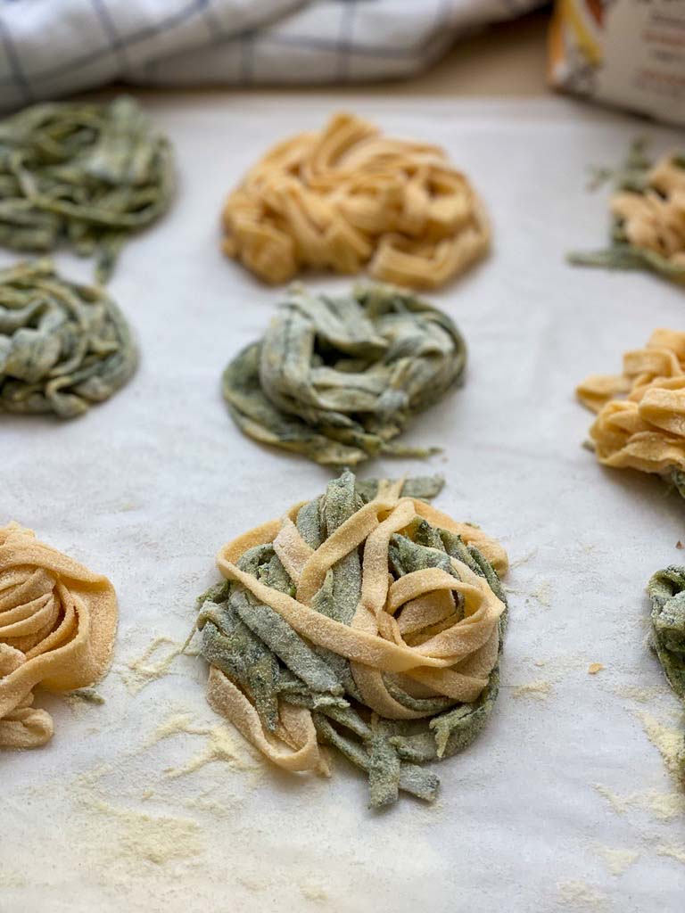 Straw and Hay Homemade Fettuccine Italian Kitchen Confessions