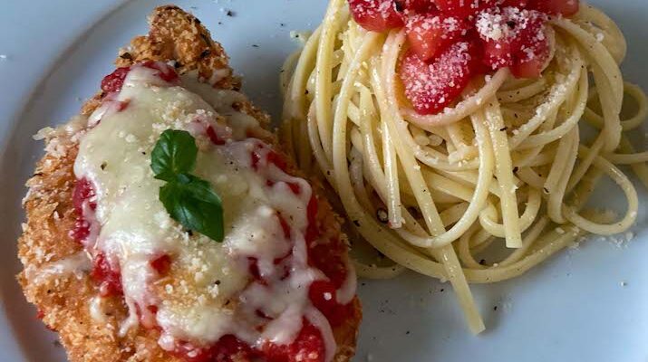 Crispy Chicken Parmesan (Chicken Parmigiana)