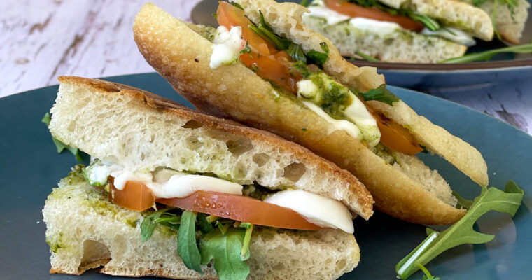 Quick and Savory Pesto Panini