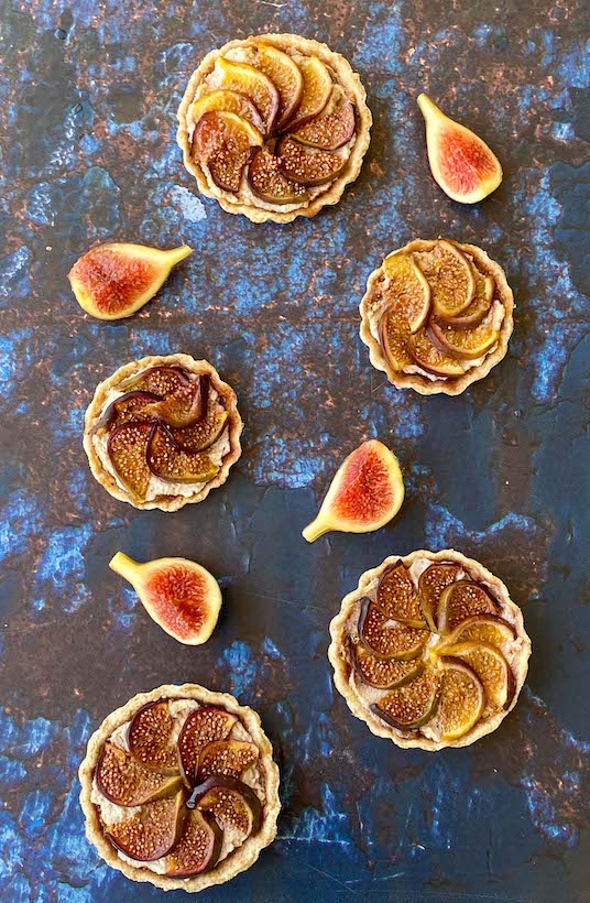 Fig Tartlets with Ricotta & Honey: Welcome Fall!