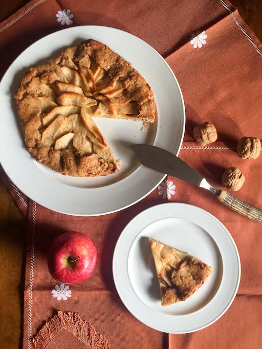 Apple Galette with CInnamon