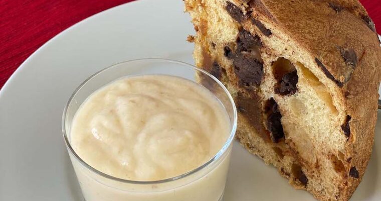 Homemade Christmas Cream for Panettone