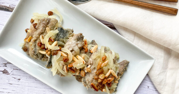 Sarde in Saor (Sweet and Sour Sardines)