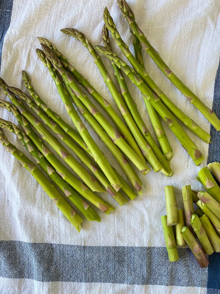 how to prepare asparagus