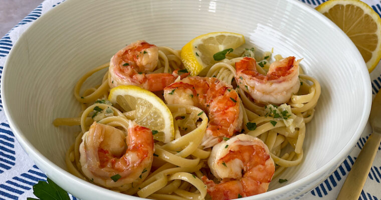 Shrimp Scampi Pasta (Italian Style)