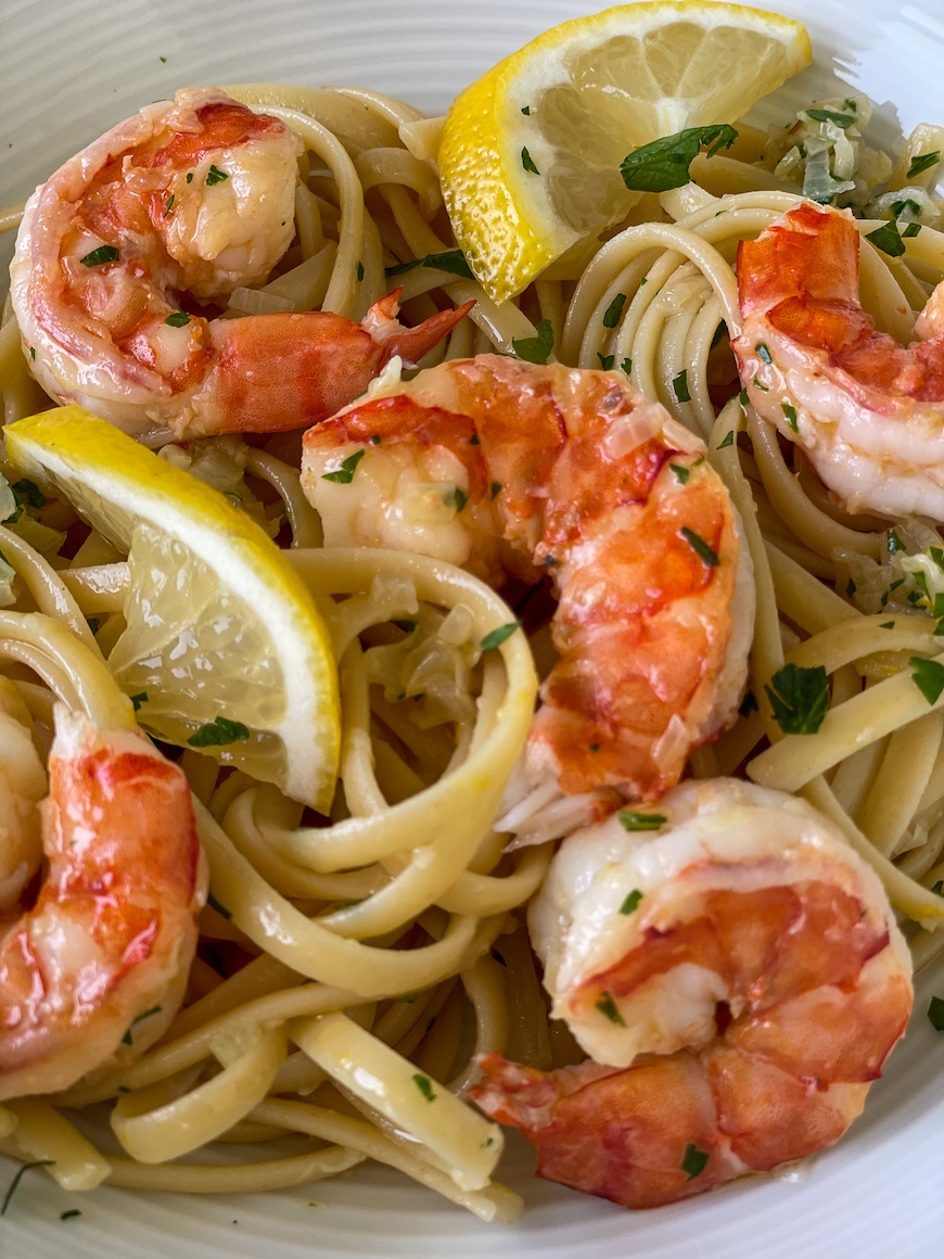 Jumbo Shrimp Scampi