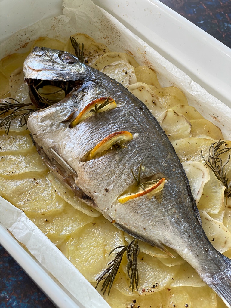 Baked Sea Bream