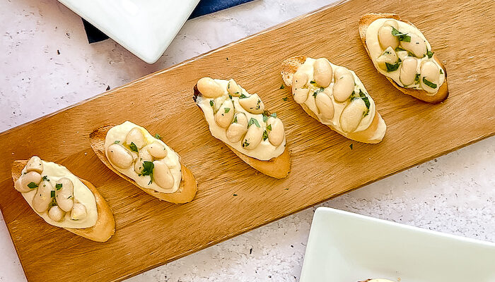 White Bean Crostini