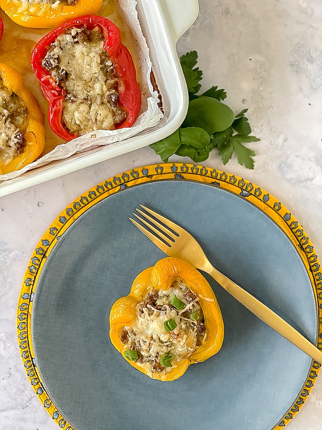 Italian Stuffed Peppers Recipe