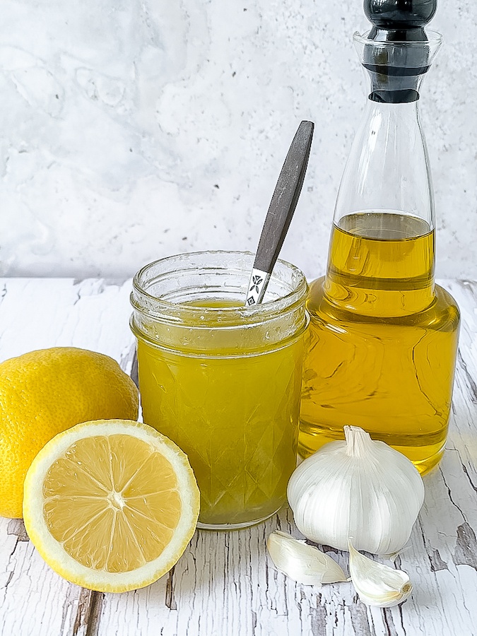 Italian Lemon garlic vinaigrette