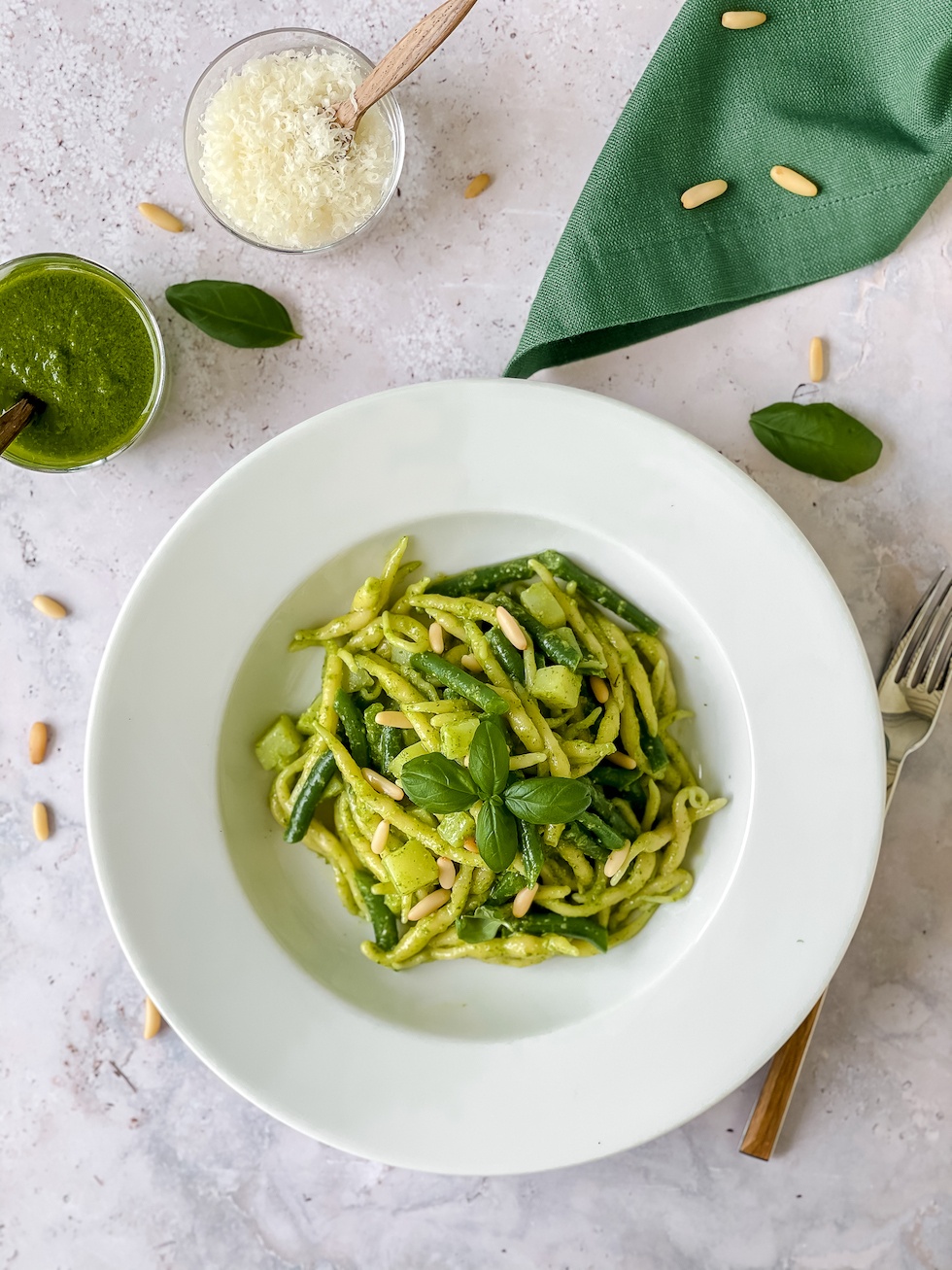 Recipe for Trofie al Pesto