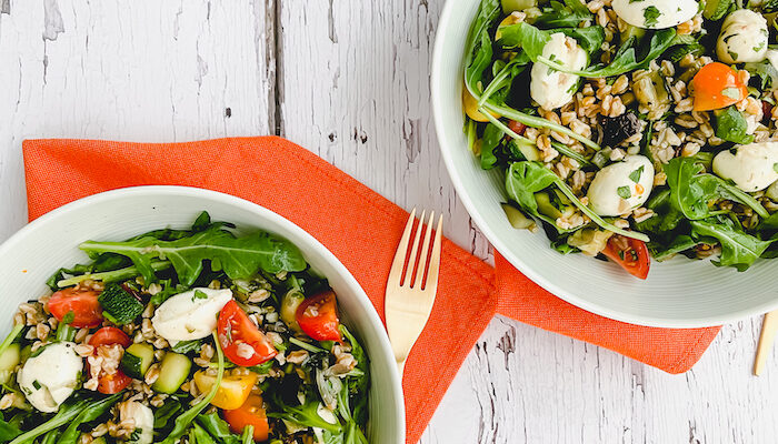 End of Summer Farro Salad