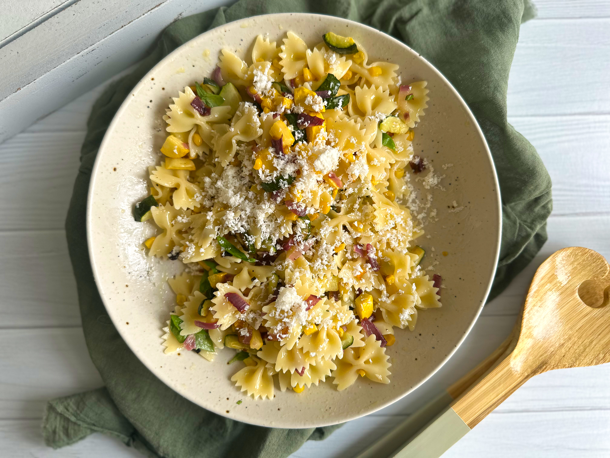 Grilled Vegetables Pasta Salad
