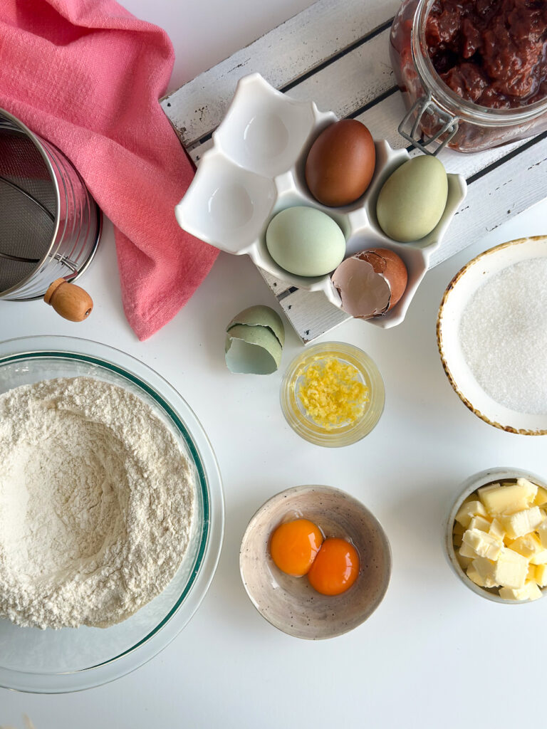 Crostata di marmellata ingredients