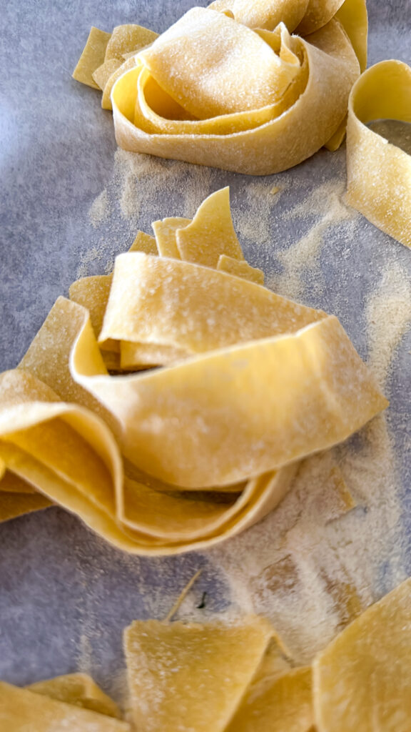 Pappardelle Nests