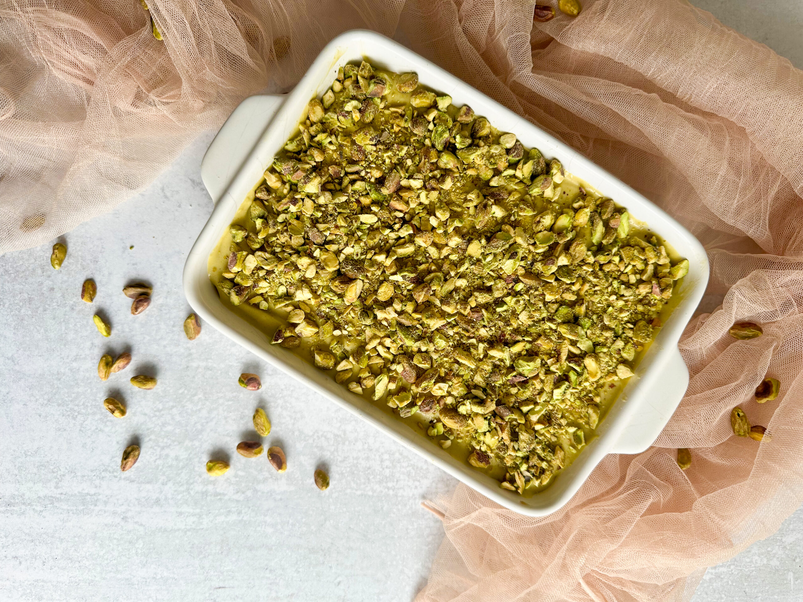 Pistachio Tiramisu