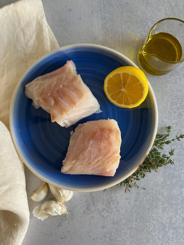 Ingredients for Baked Cod