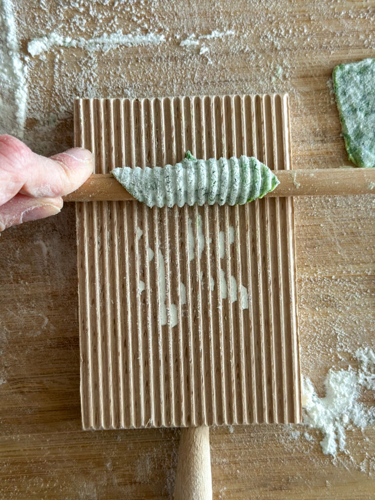 Step 3 How to make Garganelli
