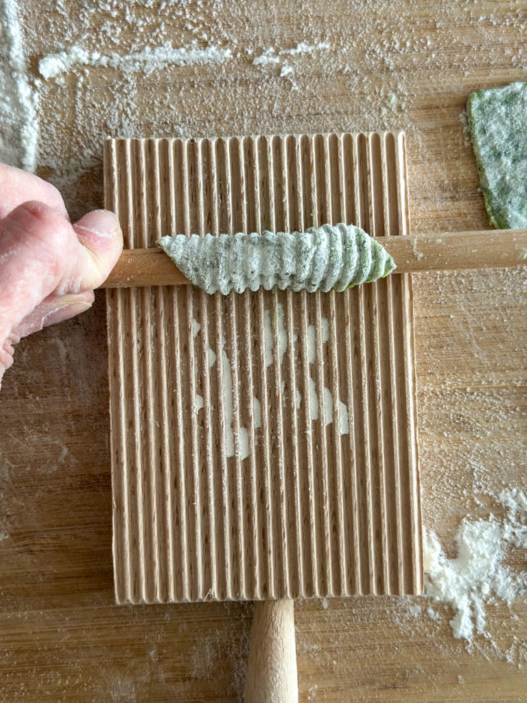 Step 4 How to make Garganelli