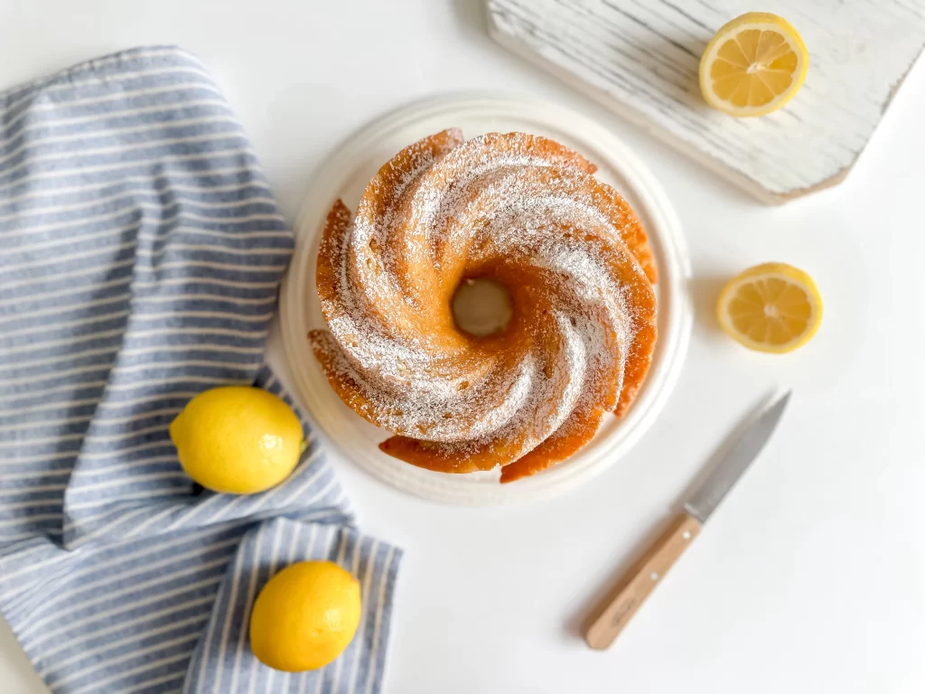 Italian Lemon Olive oil Cake