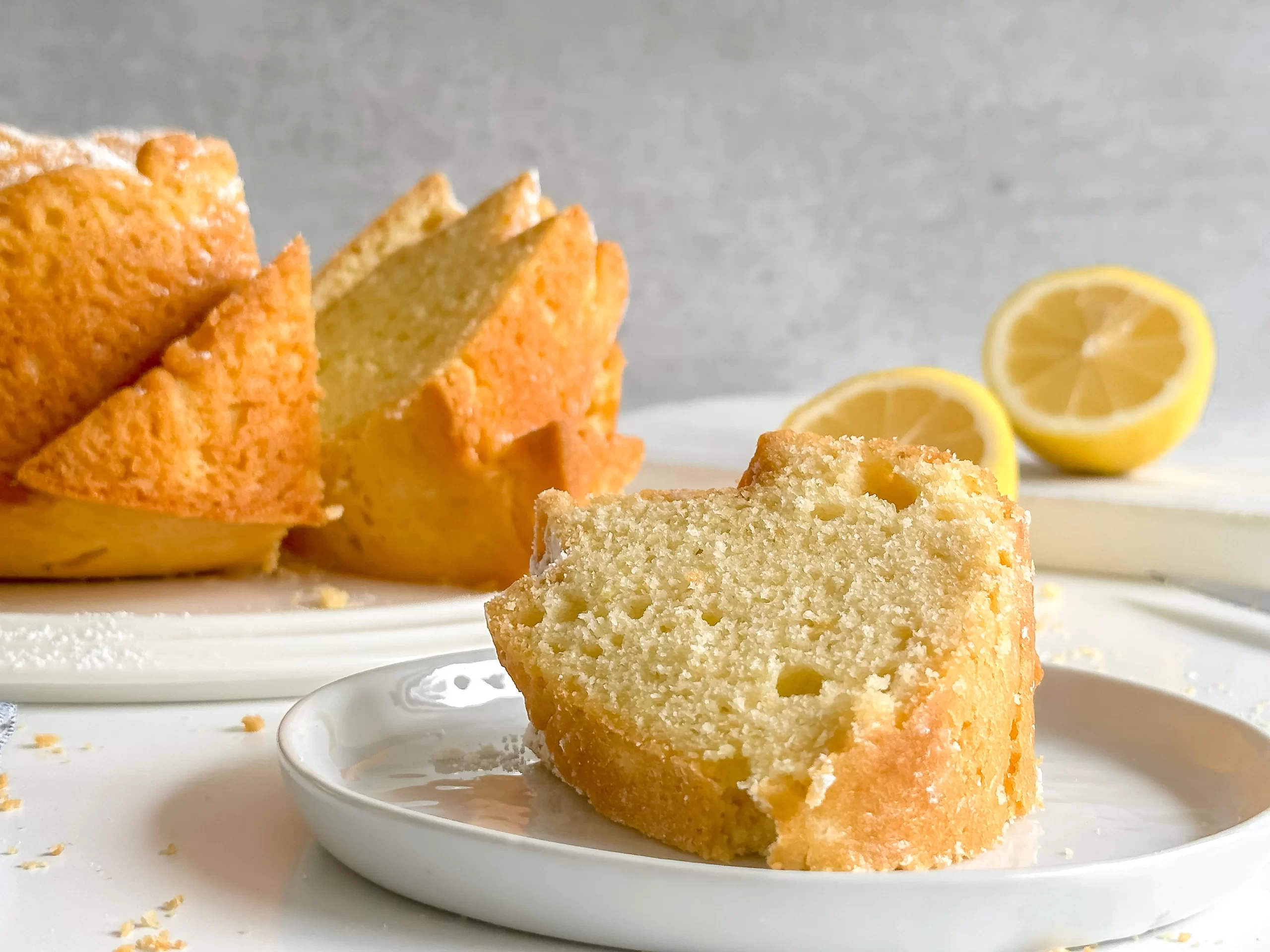 Traditional Italian Lemon Olive Oil Cake