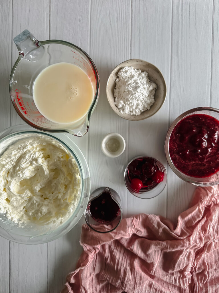 Cherry Ice Cream Recipe Ingredients