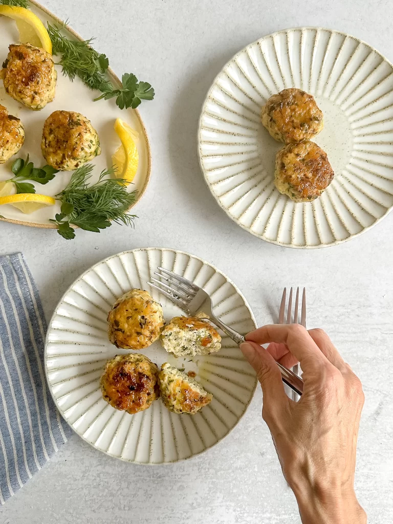 Chicken Meatballs Italian Style