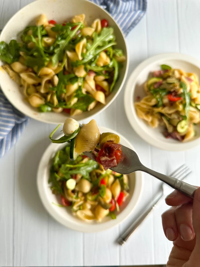 Bite of Italian Pasta Salad