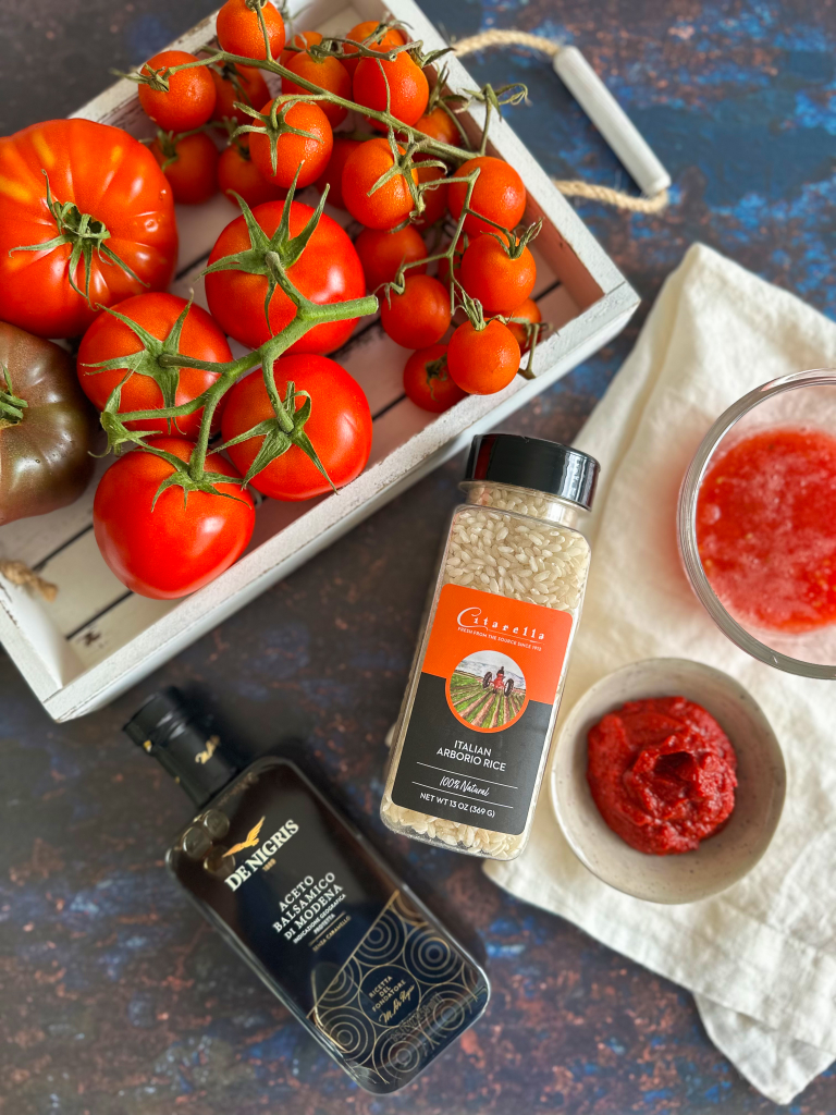 Tomato risotto recipe ingredients