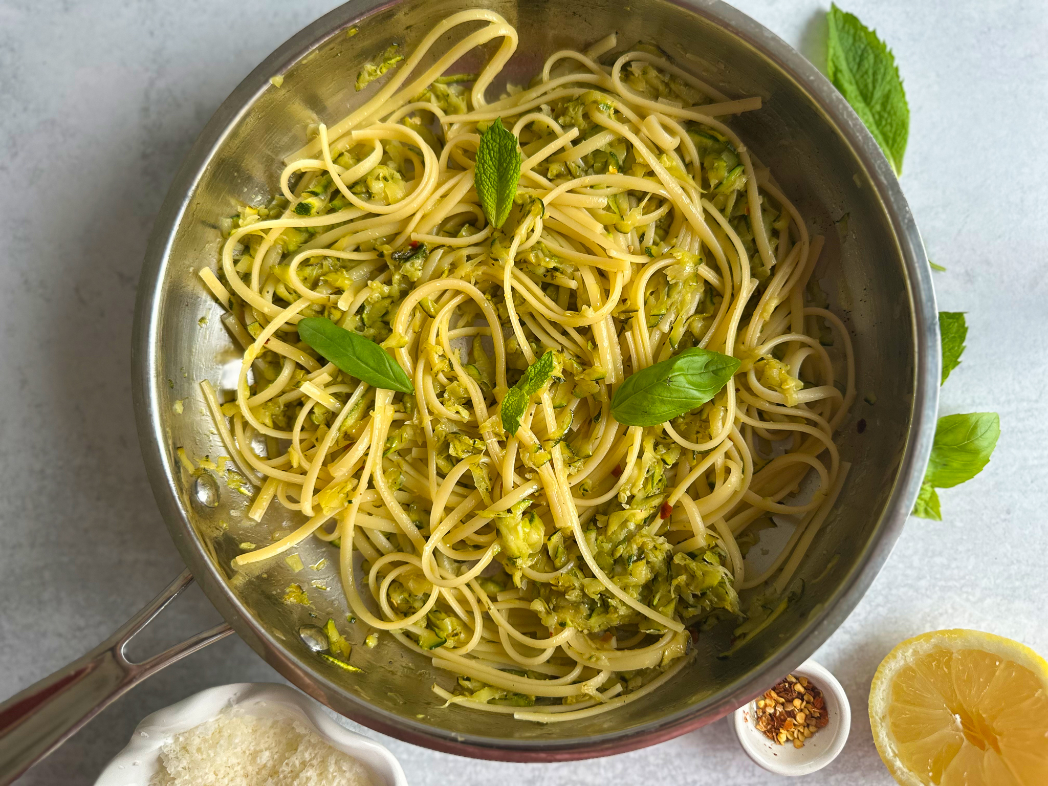 Zucchini Pasta Recipe.