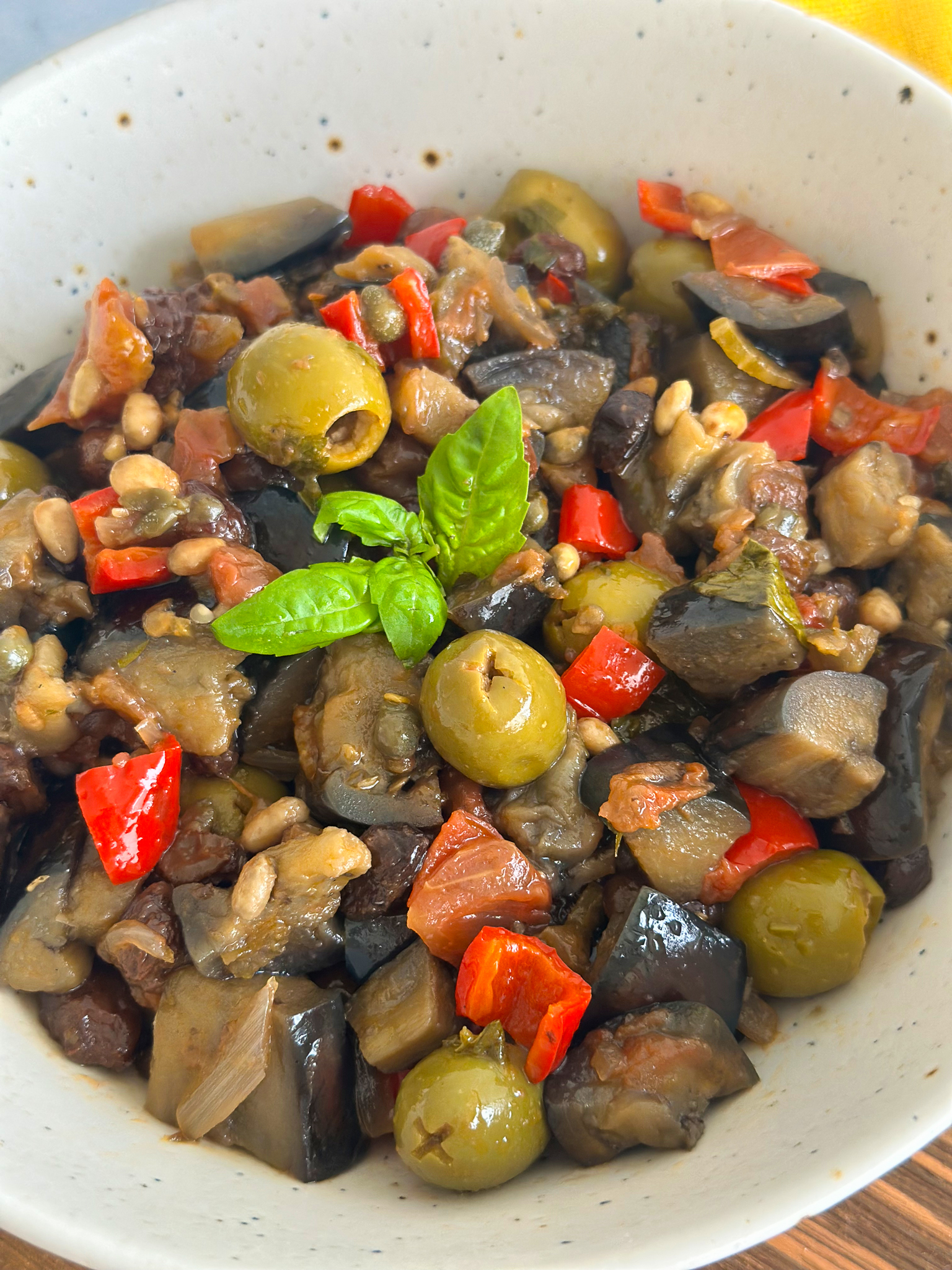 Eggplant caponata