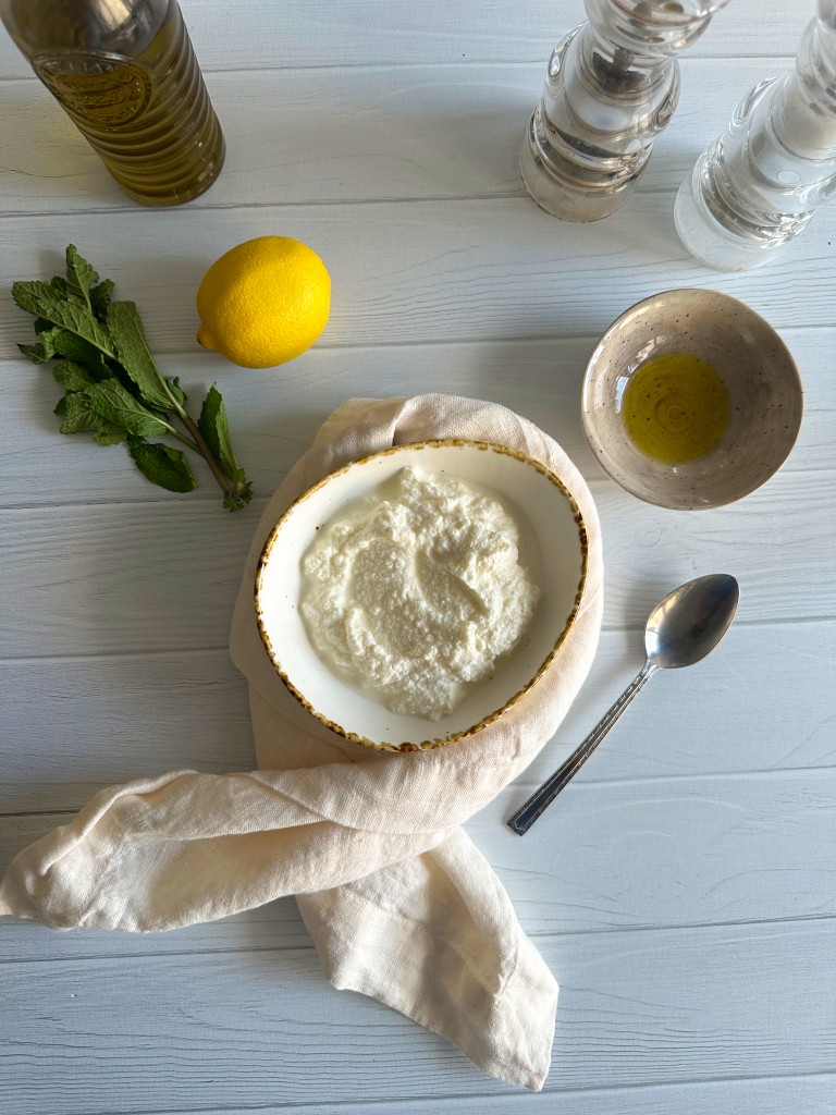 Whipped ricotta Ingredients