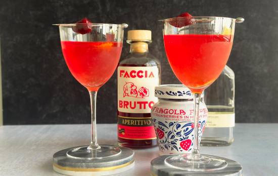 Fragola Amara Tardivo – Late Strawberry Amaro Cocktail