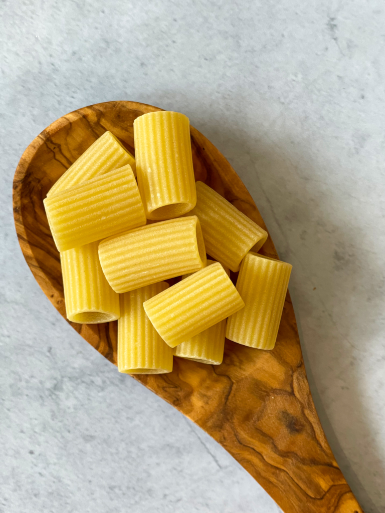 Rigatoni: pasta shapes