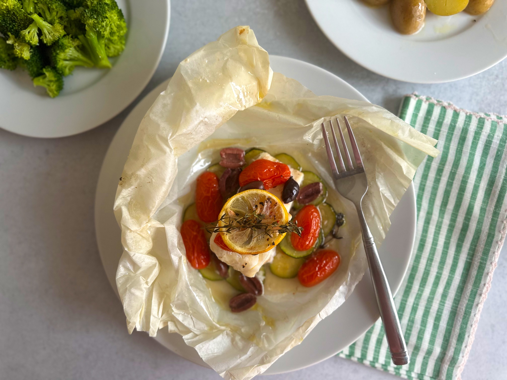 Cod en Papillote (Merluzzo al Cartoccio) – Easy Italian Baked Fish