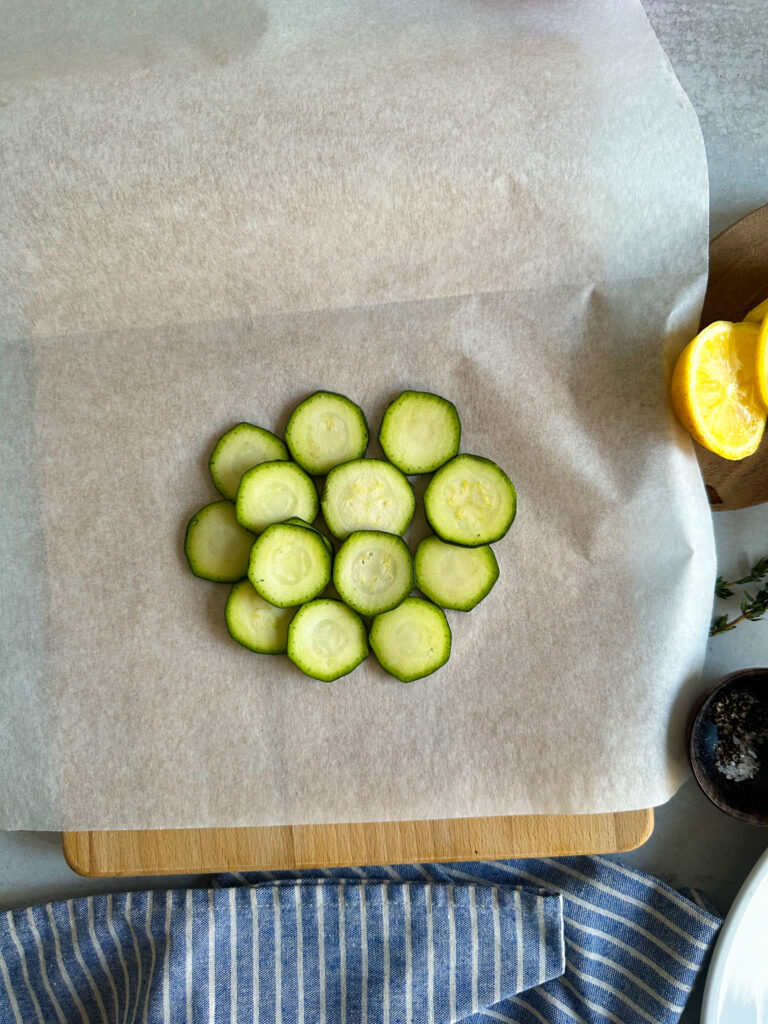 layering zucchini