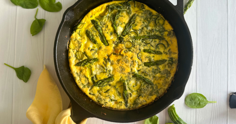 Italian Vegetable Frittata ( Easy Recipe)